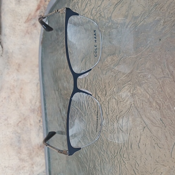 NWOT RX-ABLE Cole Haan eyeglass frames CH5009 black - Picture 3 of 10